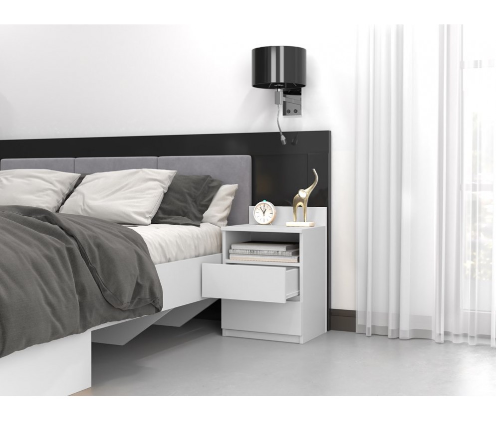 Szafka nocna Malwa M1 BIAŁY