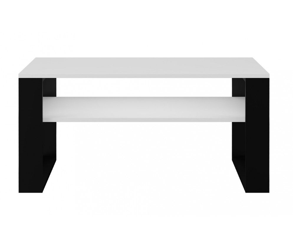 Ława Modern 1P BIAŁY CZERŃ