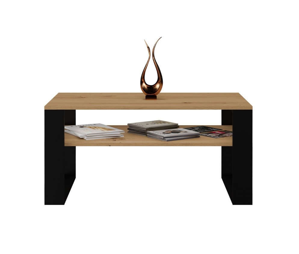 Ława Modern 1P ARTISAN CZARNY