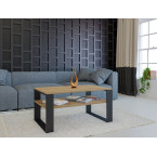 Ława Modern 1P ARTISAN CZARNY