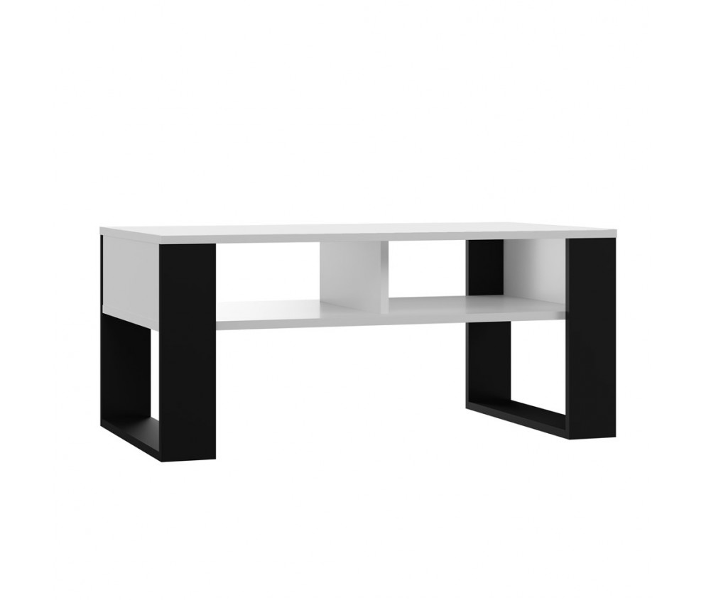 Ława Modern 2P BIAŁY CZERŃ