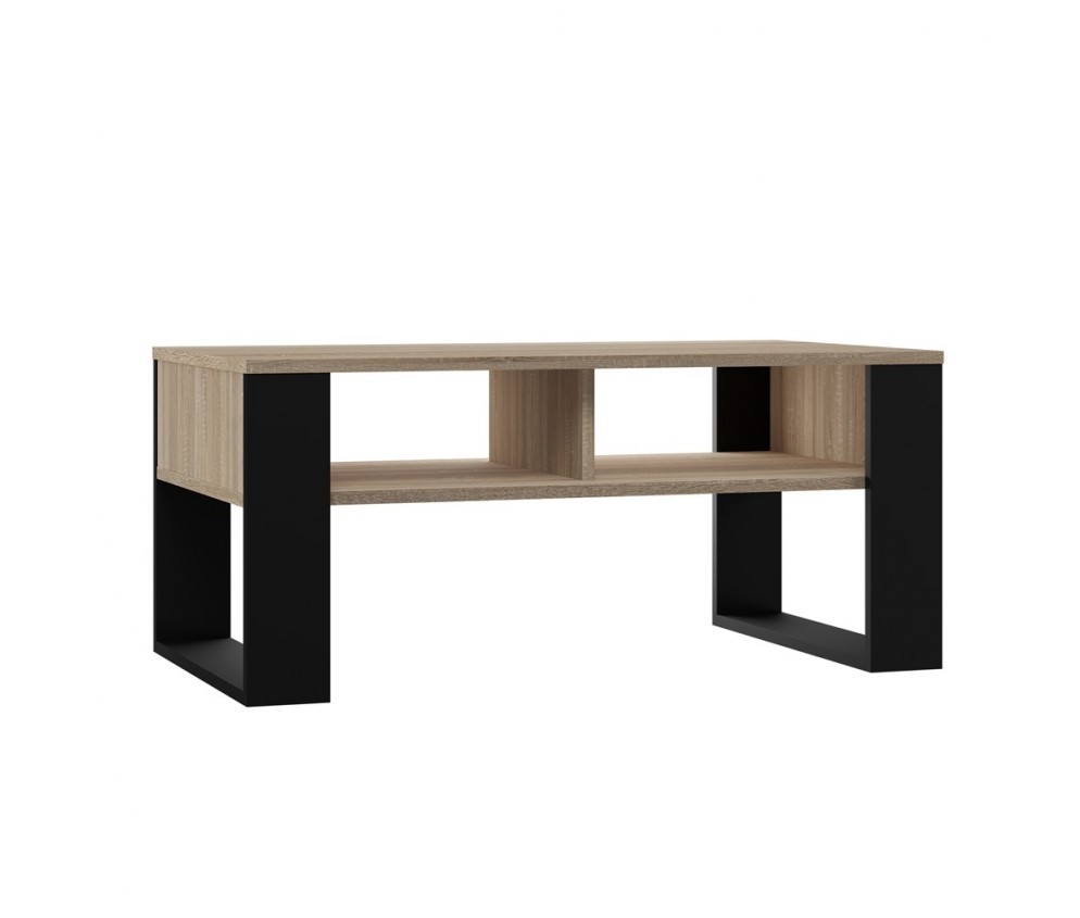 Ława Modern 2P SONOMA CZARNY