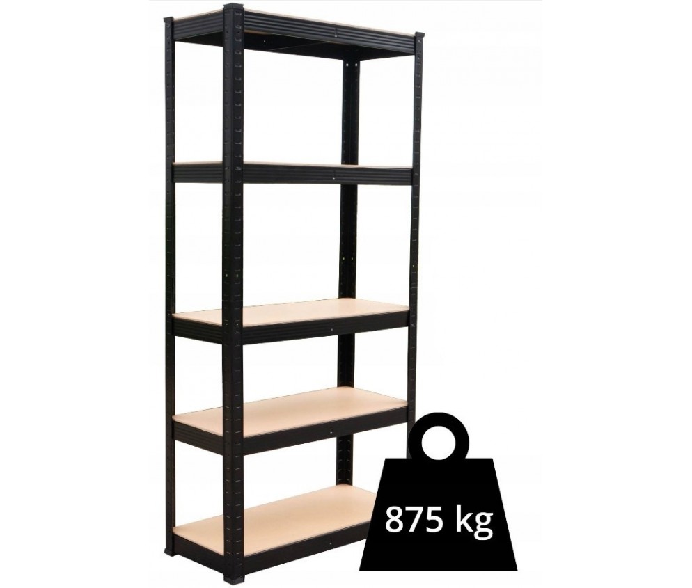 Regał Magazynowe P9040 CZARNY