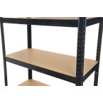 Regał Magazynowe P9040 CZARNY