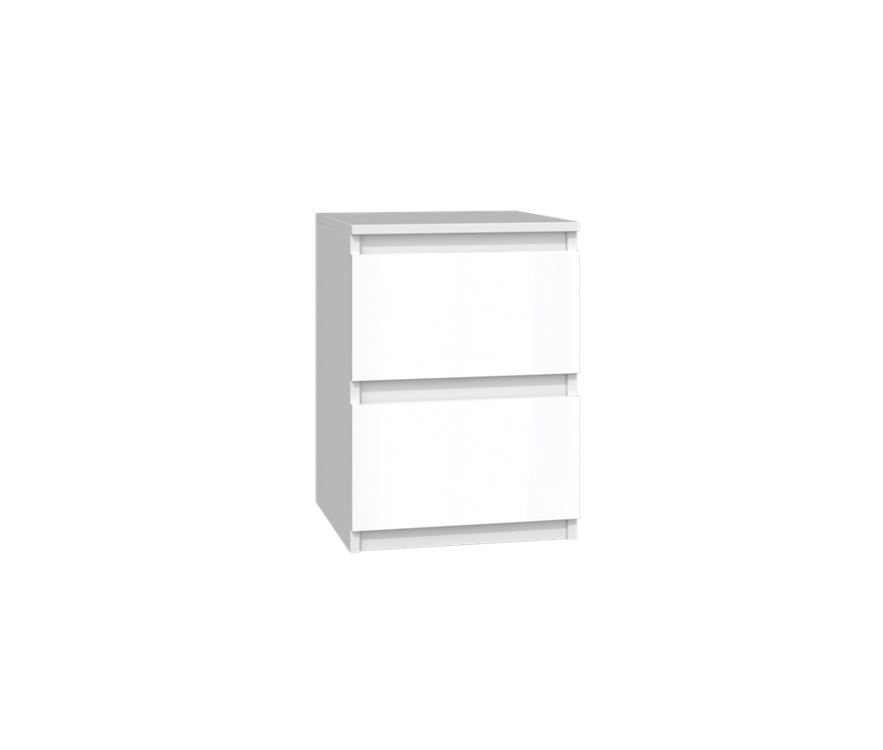 Szafka nocna Malwa M2 BIAŁY POŁYSK