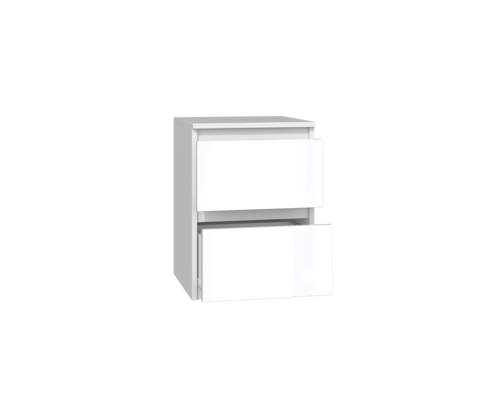 Szafka nocna Malwa M2 BIAŁY POŁYSK