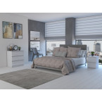 Szafka nocna Malwa M2 BIAŁY POŁYSK