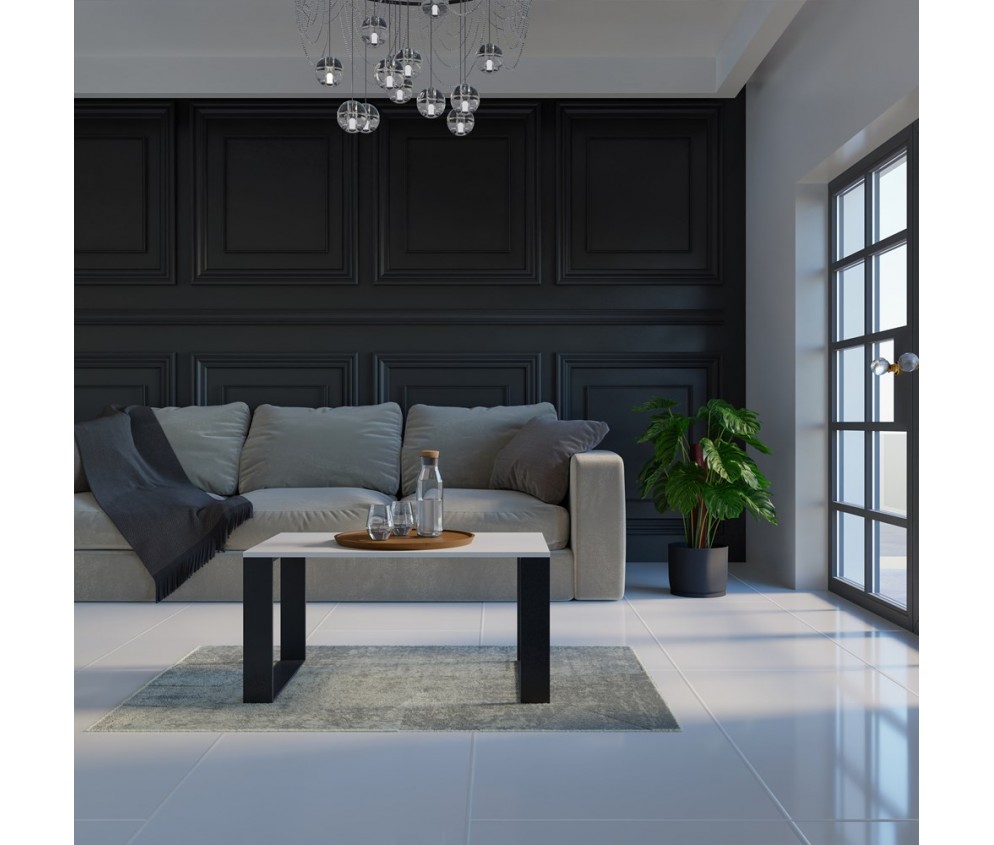 Ława Modern MODERN BIAŁY CZERŃ