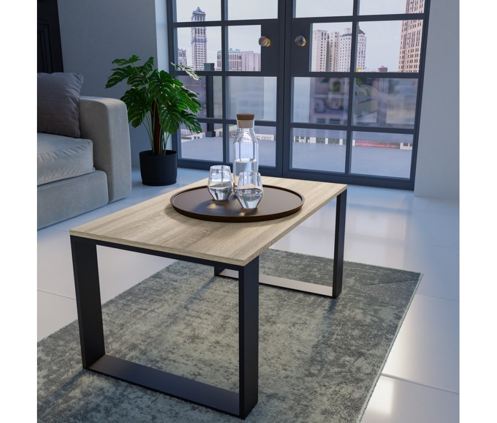 Ława Modern MODERN SONOMA CZARNY