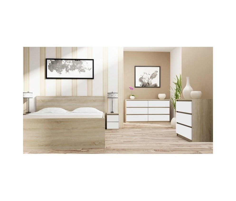 Szafka nocna Malwa M2 BIAŁY SONOMA