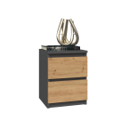 Szafka nocna Malwa M2 ANTRACYT ARTISAN