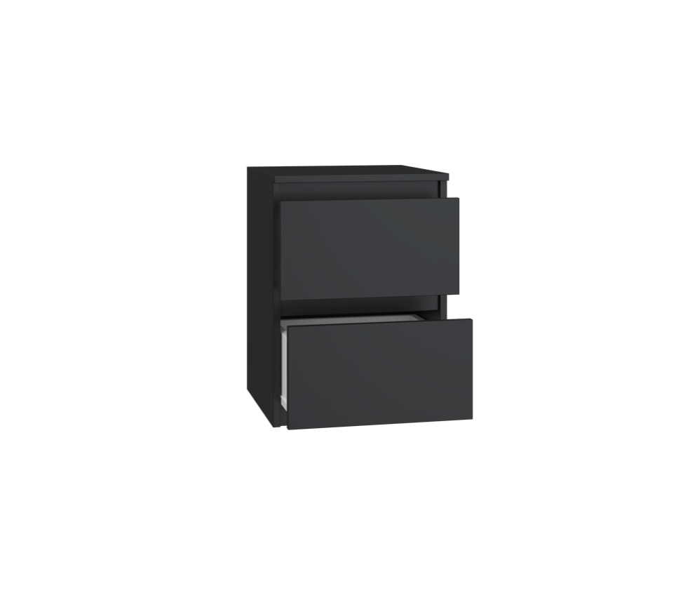 Szafka nocna Malwa M2 CZARNY
