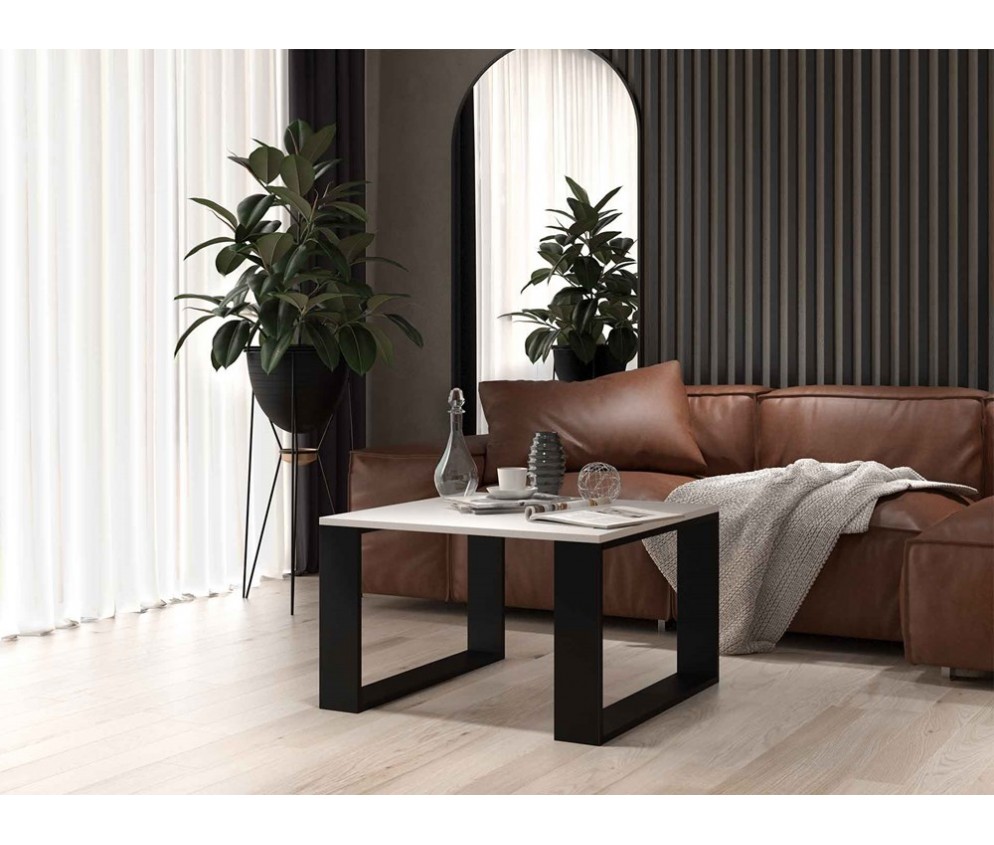 Ława Modern MINI BIAŁY CZERŃ