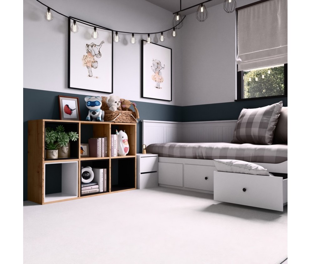 Regał Malax WKŁAD CZARNY