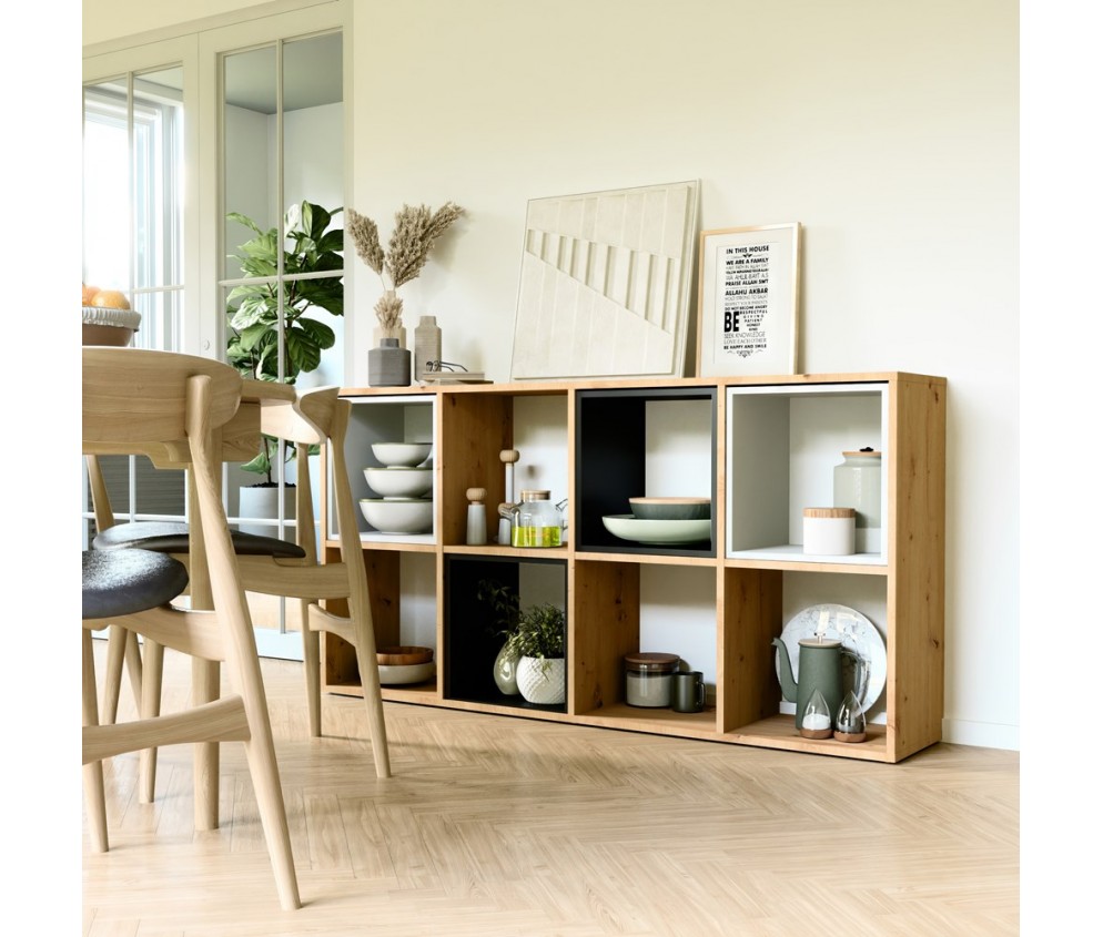 Regał Malax WKŁAD CZARNY