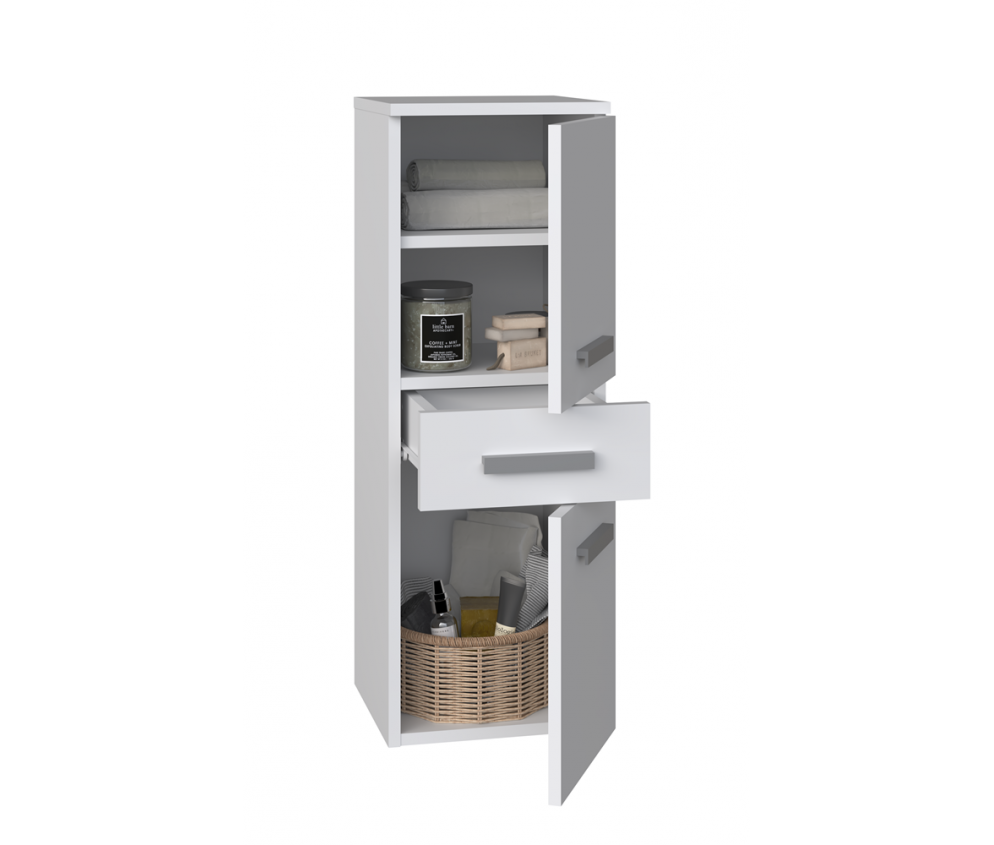 Słupek łazienkowy Nel V DDS BIAŁY