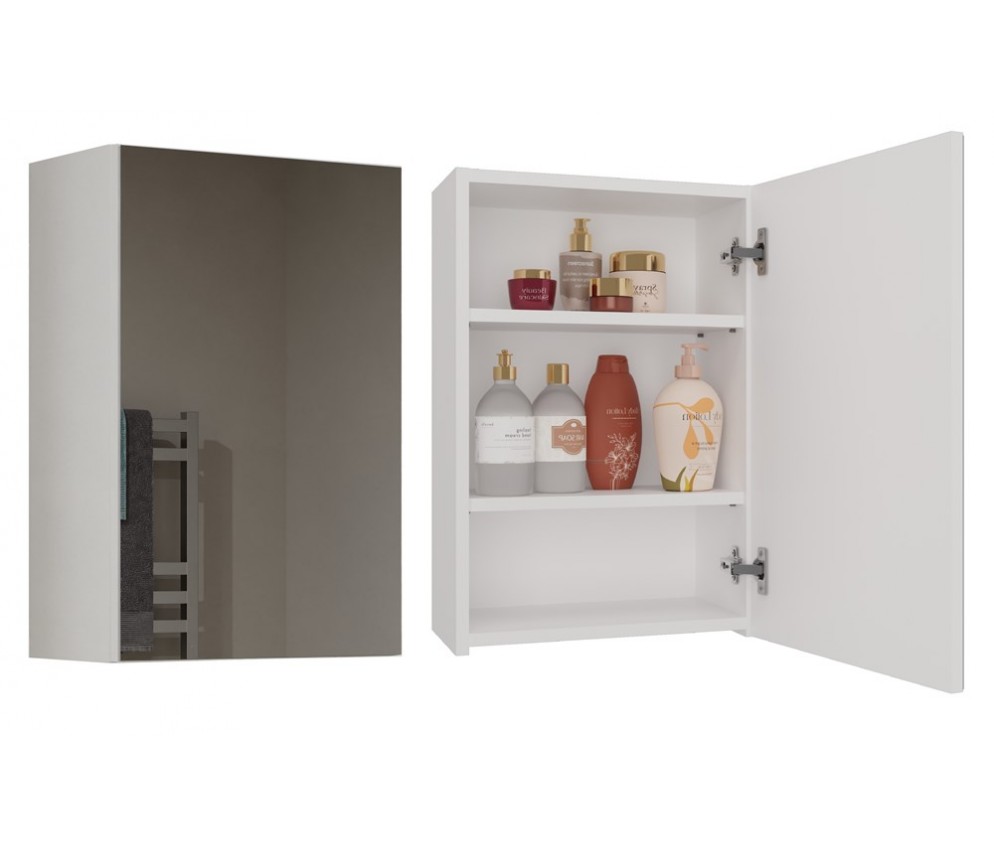 Słupek łazienkowy Pola 1DL BIAŁY