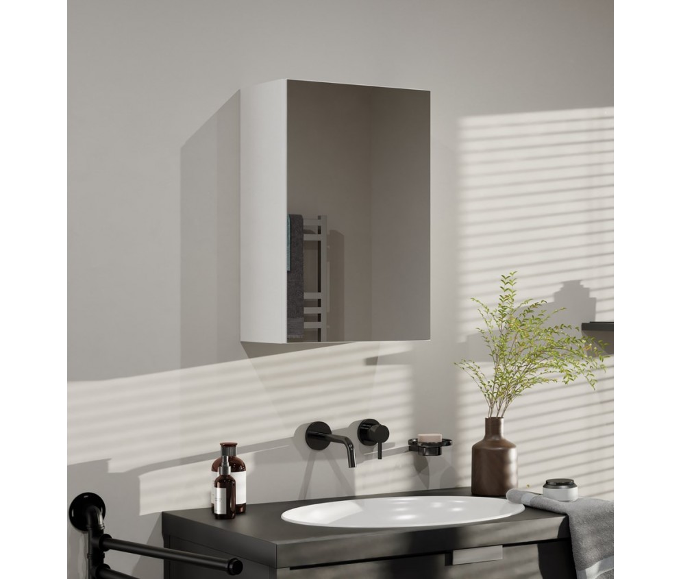 Słupek łazienkowy Pola 1DL BIAŁY