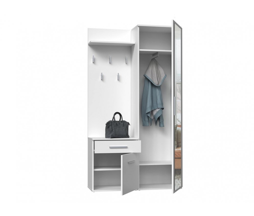 Garderoba Duo DUO BIAŁY