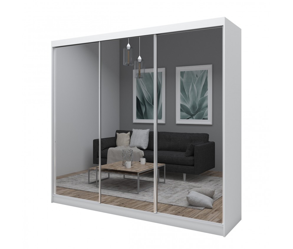 Szafa przesuwna Deloro 240 Biała