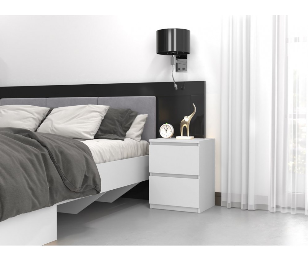 Szafka nocna Malwa W2 BIAŁY