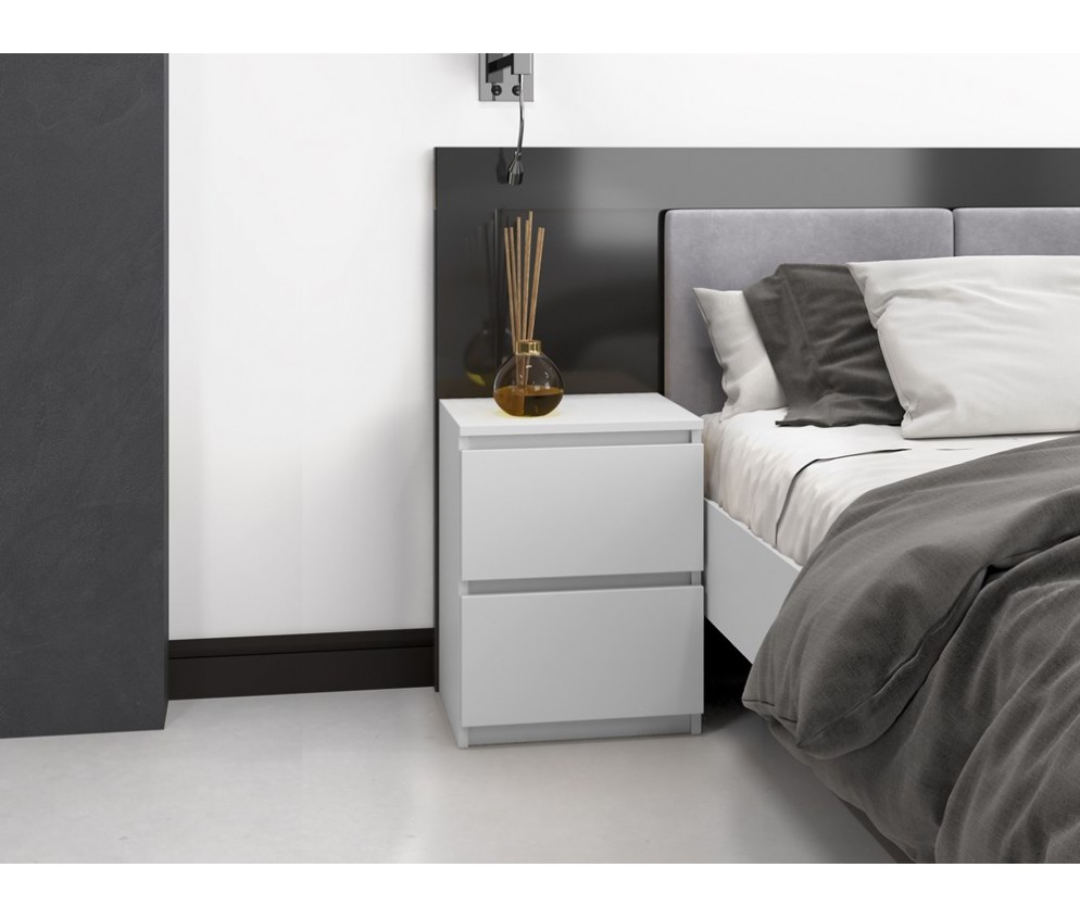 Szafka nocna Malwa W2 BIAŁY