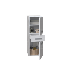 Słupek łazienkowy Nel V DDS BIAŁY POŁYSK