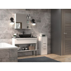 Słupek łazienkowy Nel V DDS BIAŁY POŁYSK