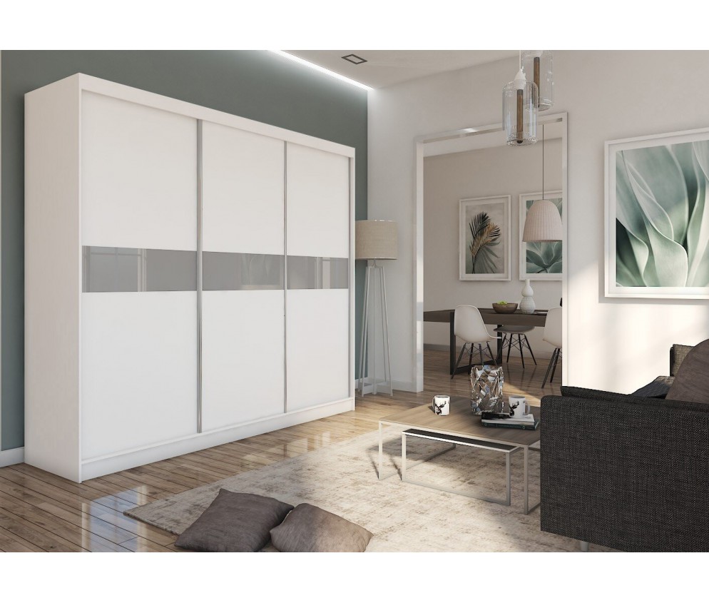 Szafa przesuwna Tala 240 Biała