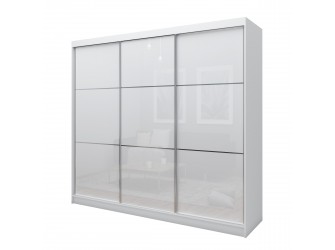 Szafa przesuwna Leksi 240 Biała Połysk