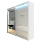 Szafa przesuwna Derino 200 Połysk + Lustro