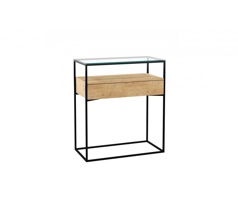 Konsola Lager szklana Dalen