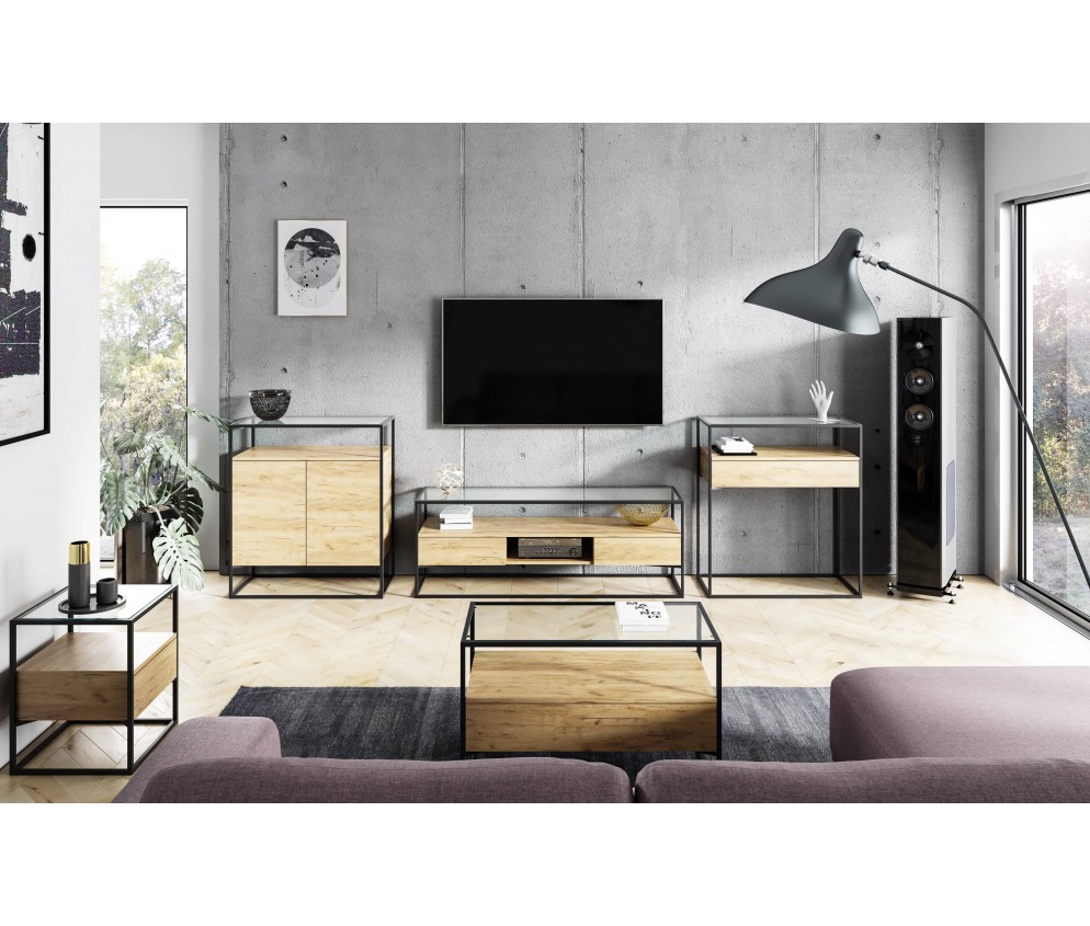 Szafka Dalen szklana