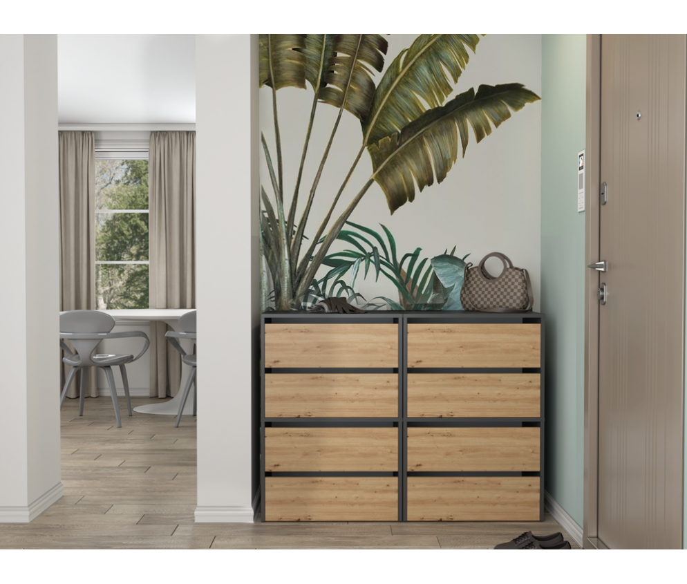 Szafka na obuwie MODO 1 ANTRACYT ARTISAN