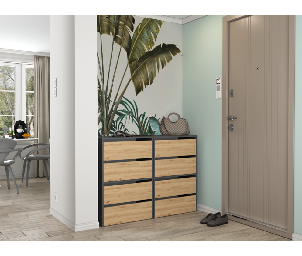 Szafka na obuwie MODO 1 ANTRACYT ARTISAN