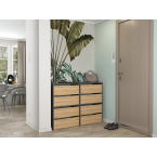 Szafka na obuwie MODO 1 ANTRACYT ARTISAN