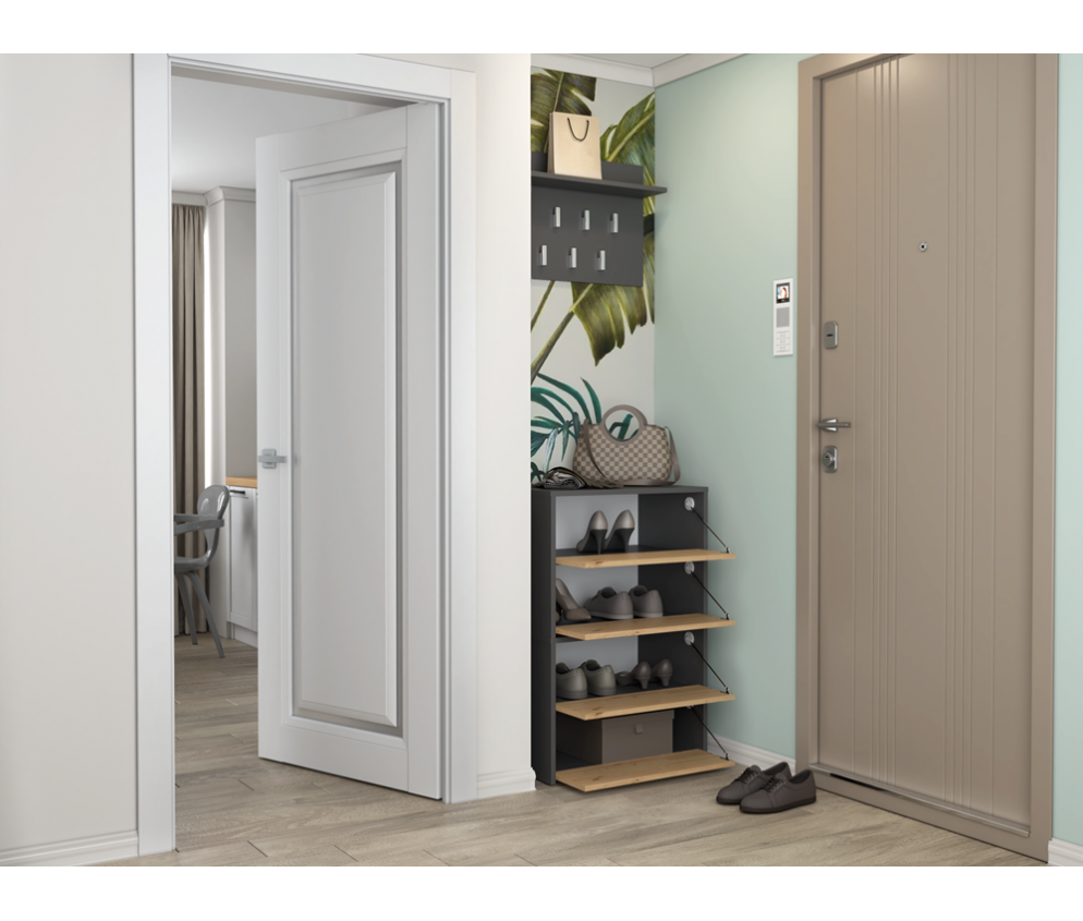 Szafka na obuwie MODO 1 ANTRACYT ARTISAN