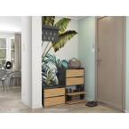 Szafka na obuwie MODO 1 ANTRACYT ARTISAN