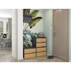 Szafka na obuwie MODO 1 ANTRACYT ARTISAN