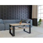 Ława Modern 1P SONOMA CZARNY