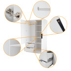 Szafa uchylna Mello Ryflowana 100