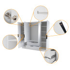 Szafa uchylna Mello Ryflowana 200