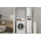 Słupek łazienkowy Marbela 1.0 BIAŁY POŁYSK