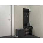 Wieszak Duo DUO CZARNY