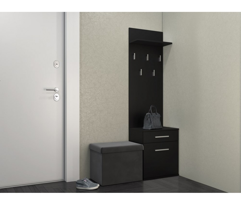 Wieszak Duo DUO CZARNY