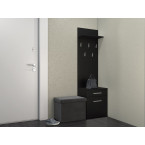 Wieszak Duo DUO CZARNY