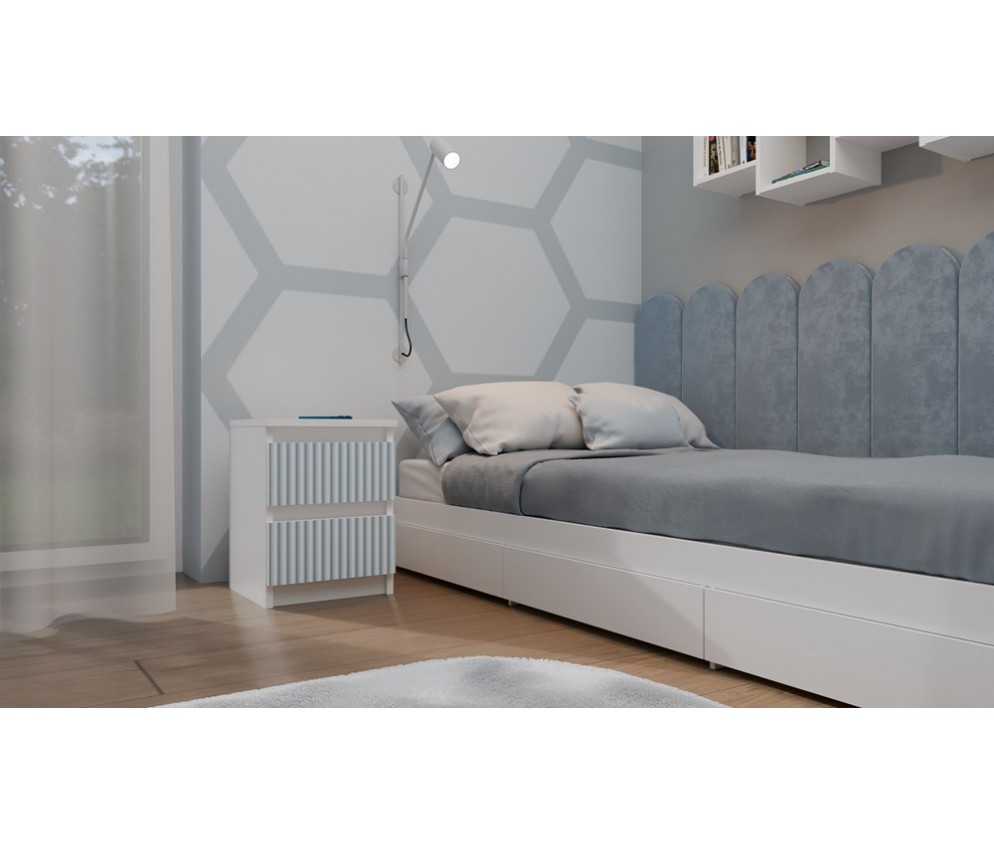 Szafka nocna Malwa M2 ARTESO BLUE / Niebieski