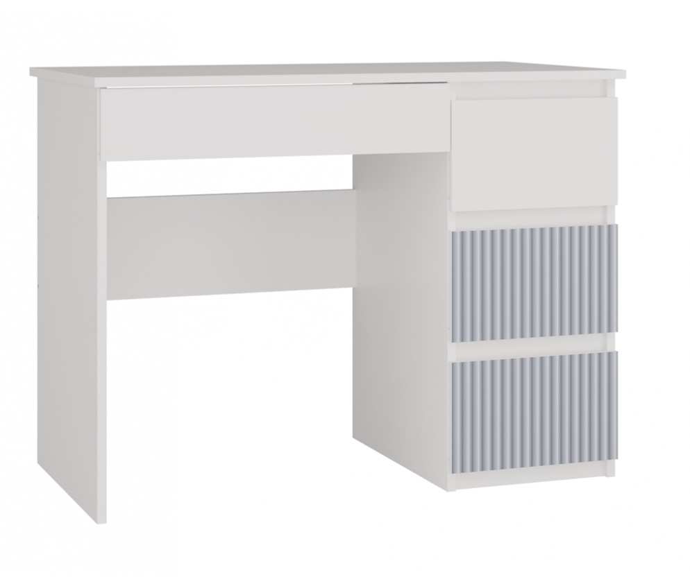 Biurko Mijas PRAWE ARTESO BLUE NIEBIESKI