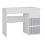 Biurko Mijas PRAWE ARTESO BLUE NIEBIESKI