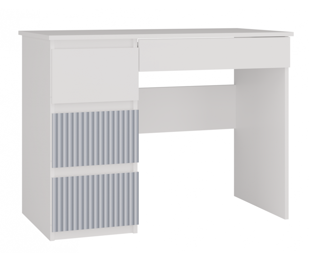 Biurko Mijas LEWE ARTESO BLUE Niebieski